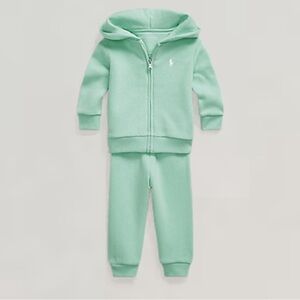 Ralph Lauren Mint Green Hoodie and Pants Set